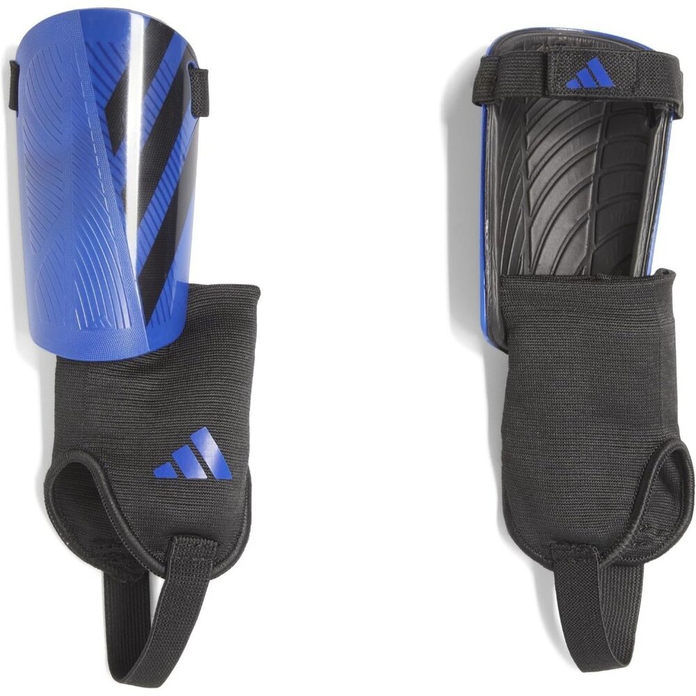 adidas Kids' Tiro Match Soccer Shin Guards Royal Blue/Black Size Large-New!